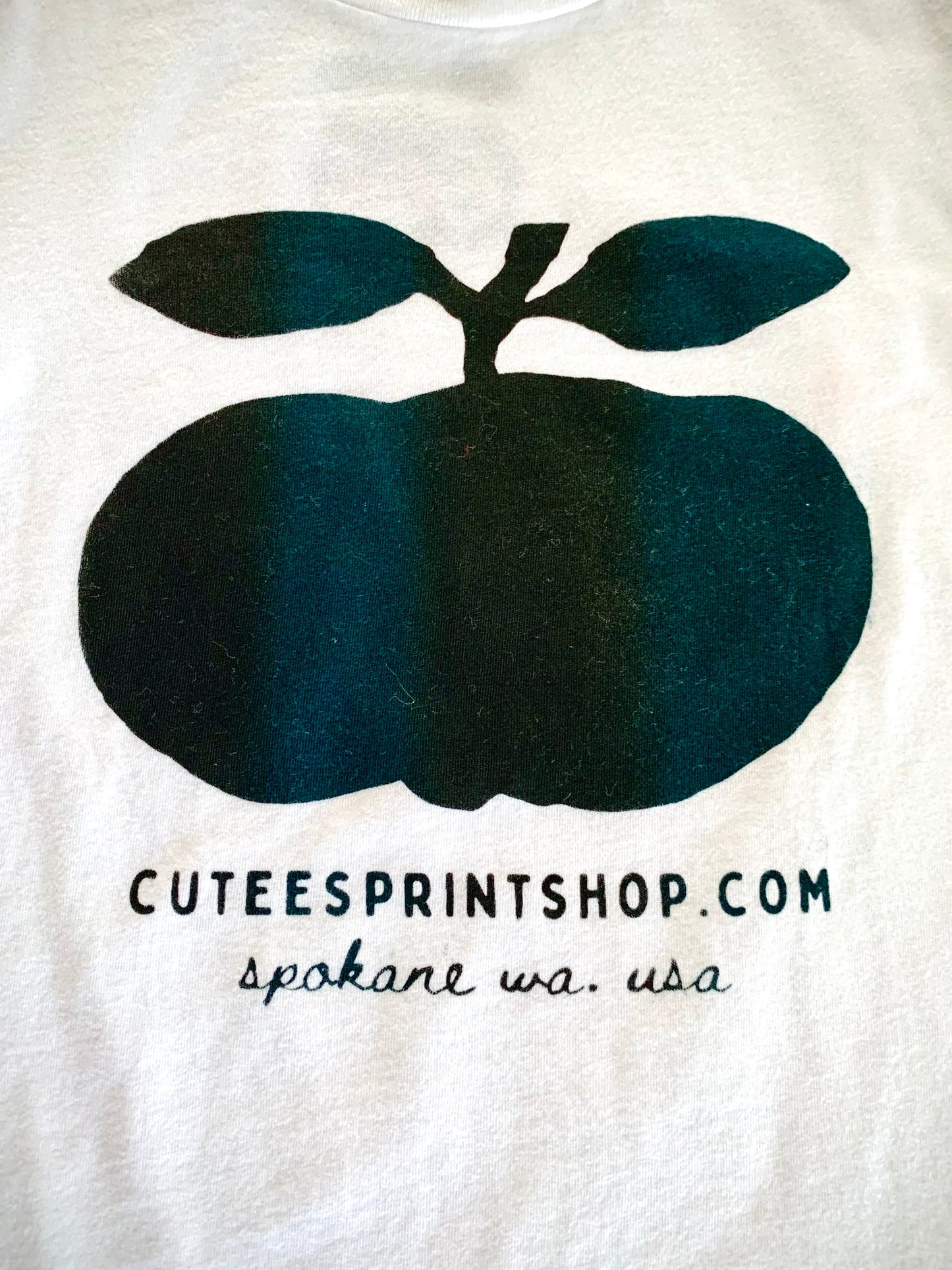 Cutees Fruit Black & Blue Logo Tee, Every-body Fit